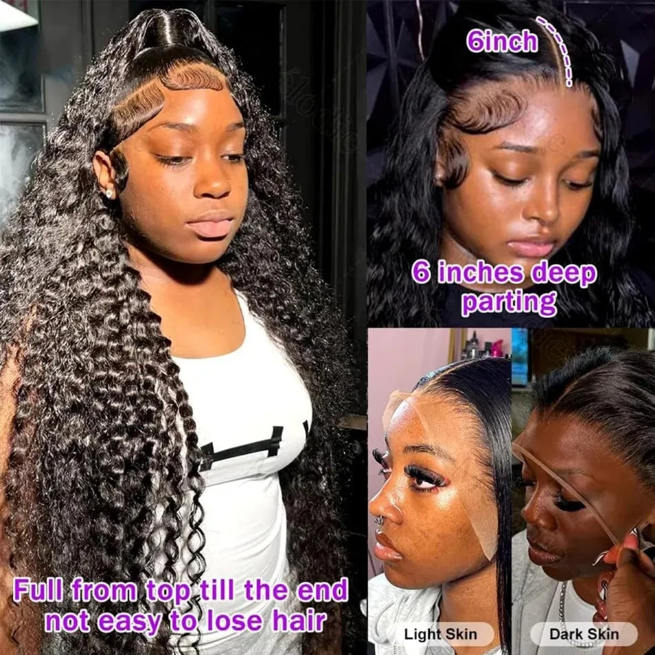 Deep Wave Lace Frontal Wig