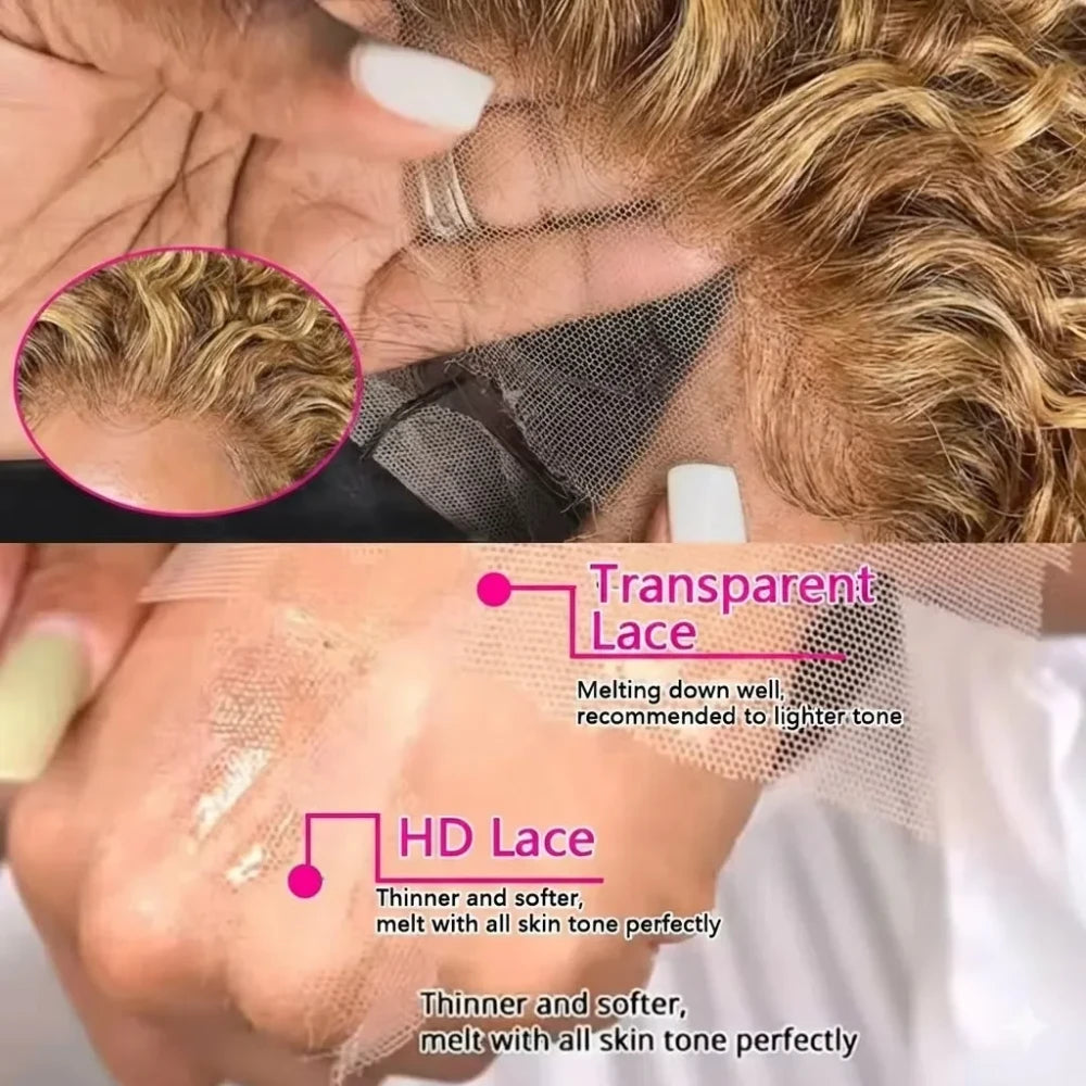 Highlight Deep Wave Human Hair Wig