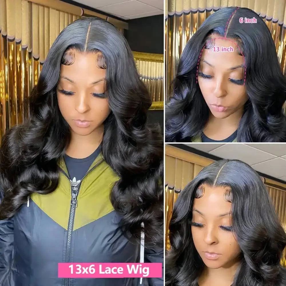 Human Hair Body Wave Lace Front Wig
