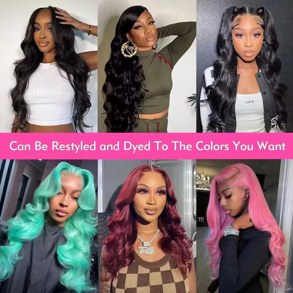 Human Hair Body Wave Lace Front Wig