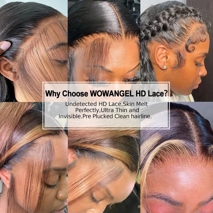 Straight HD Lace Front Wig