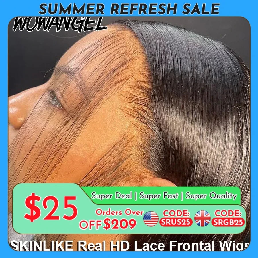 Straight HD Lace Front Wig