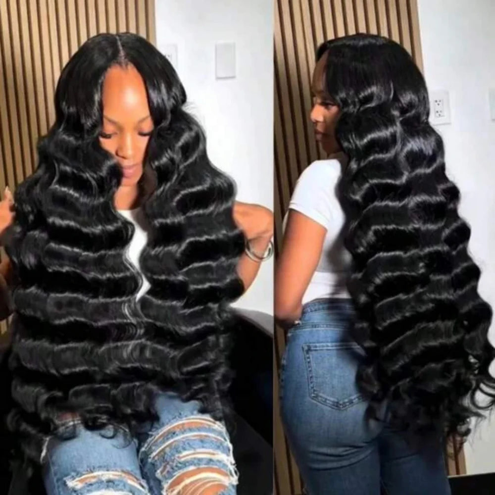 Loose Deep Glueless Human Hair Wig